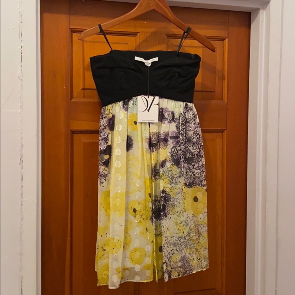 Diane von Furstenberg Strapless Dress